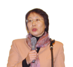 「協同組合には政策的な対応を求める活動を」と田中夏子さん