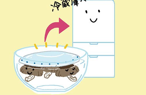 しいたけの戻し方はかんたん！