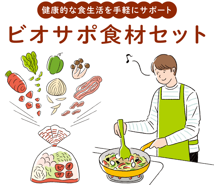 健康的な食生活を手軽にサポート 生活クラブのビオサポ食材セット