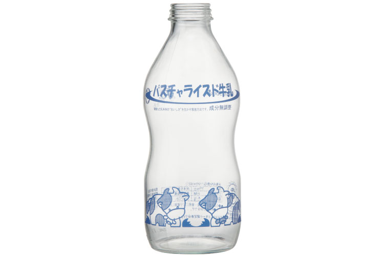 パスチャライズ牛乳びん900ml
