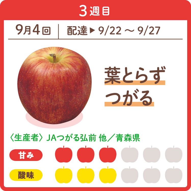 葉とらずつがる