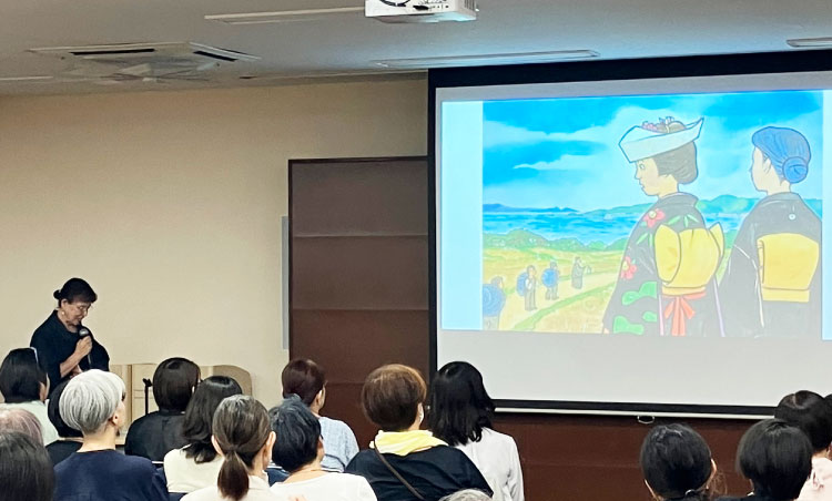 紙芝居の様子