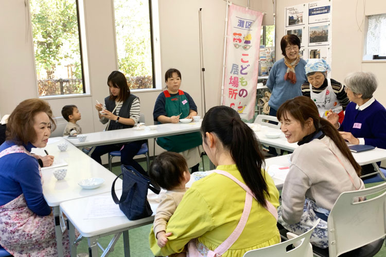 みんなで食べる