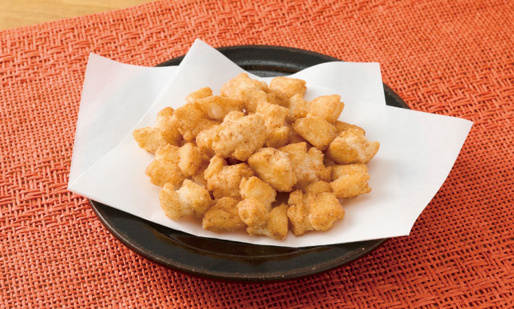 素材の旨みたっぷりのあられ「ちょこっと揚げ（香ばしエビ味）」