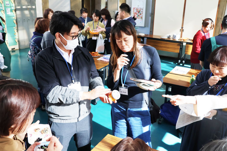 日本果実工業のブース