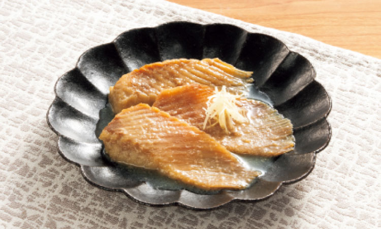 雄武産かすべの煮付け