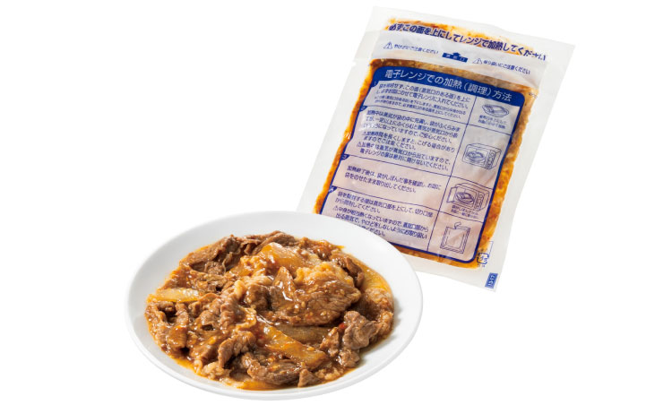 牛カルビ丼の具 ピリ辛しょうゆ味（内容）