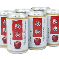 酸化防止剤無添加ストレート果汁100％の「信州りんごジュース（秋映）6缶」が新登場！