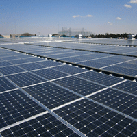 太陽光発電システムによる電力供給を開始!